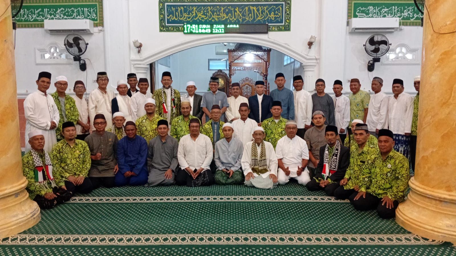 DKM Hakimah Arif Dikukuhkan, Subekti Ingatkan Jangan  Ada Transaksi Apapun di Masjid