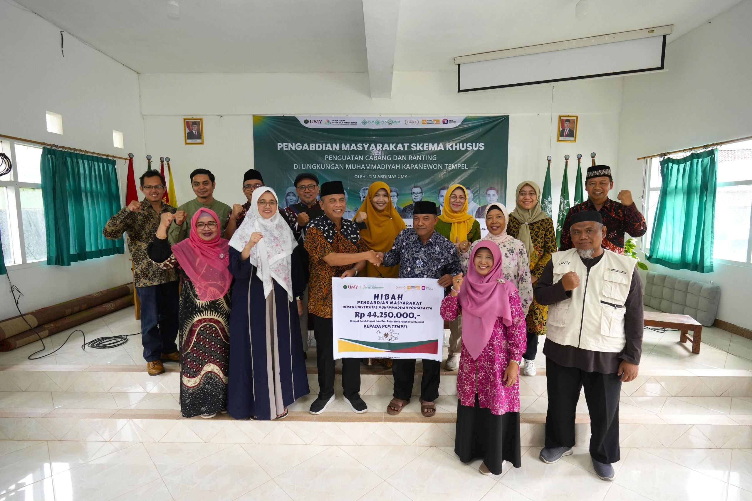 Wilayah Tempel Jadi Saksi Peluncuran Model Pengabdian Baru Oleh UMY