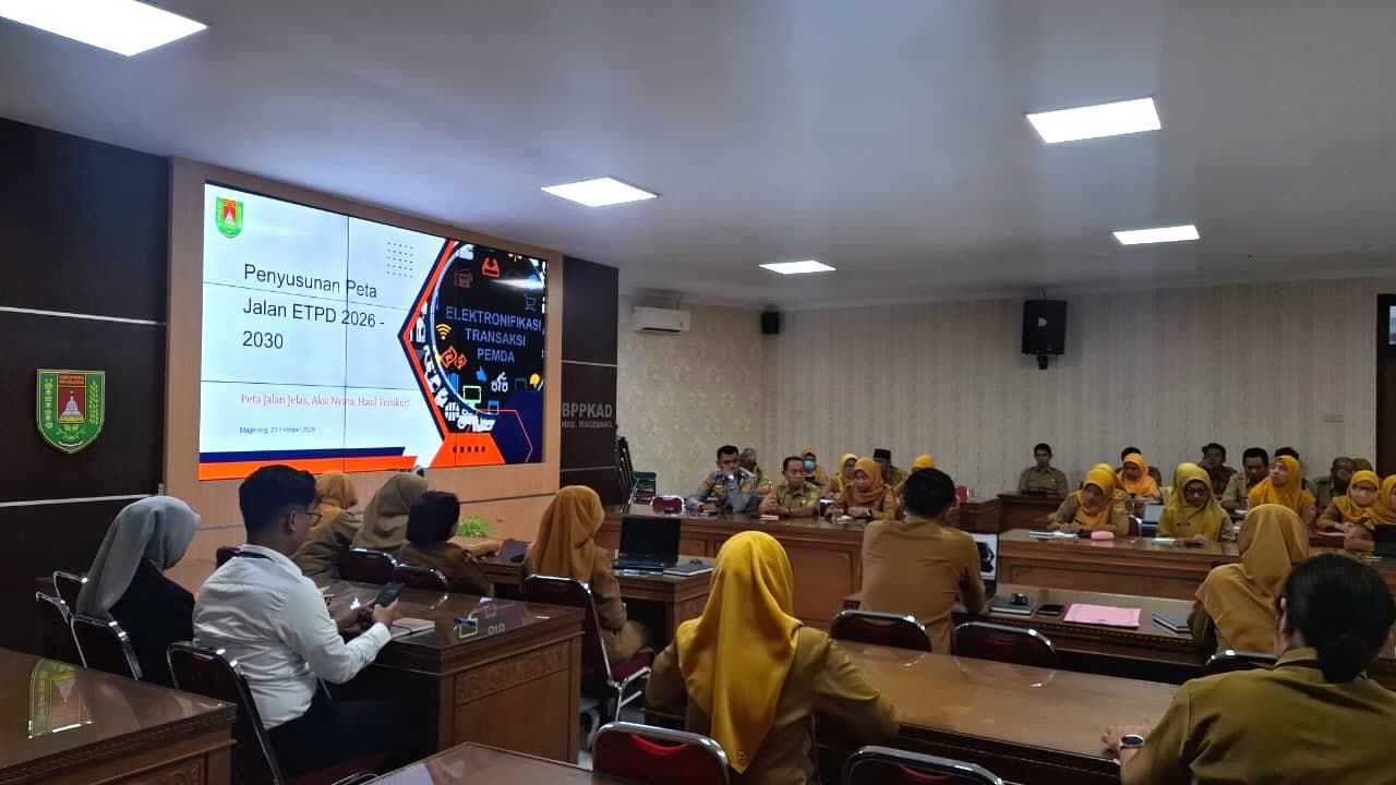 Pemkab Magelang Susun Road Map ETPD 2026-2030, Dorong Transaksi Non Tunai