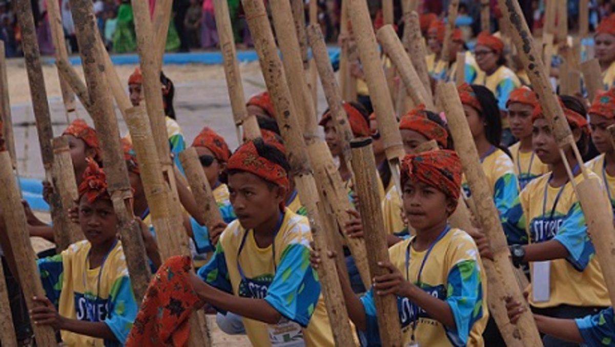 Bambu Tada, Harmoni Tradisional dari Bambu yang Menggema di Halmahera Tengah