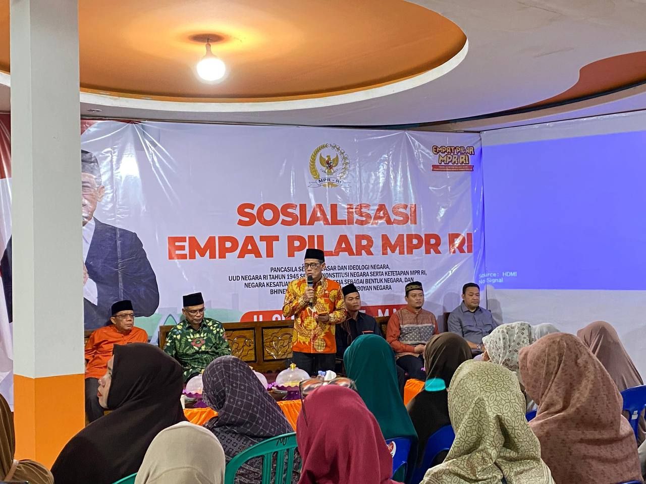 Perkuat Nasionalisme di Perbatasan, Alifudin Sosialisasikan Empat Pilar di Nunukan