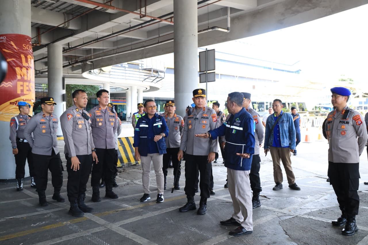 Kapolda Banten Cek Kesiapan Jalur di Pelabuhan KBS dan Merak Jelang Ops Ketupat Maung 2026