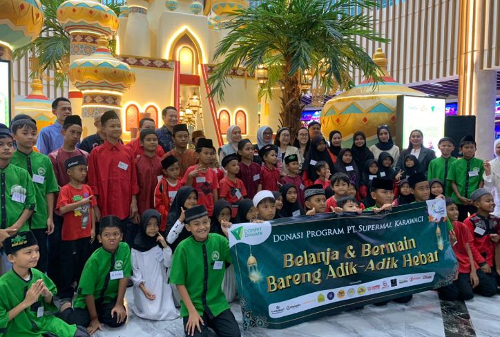 Supermal Karawaci Gandeng Dompet Dhuafa Gelar Program “Belanja Bareng Adik-Adik Hebat”, Wujud Kepedulian di Bulan Ramadhan