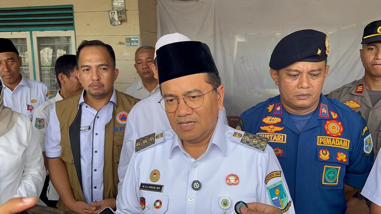 Tak Pakai Lama, Pemkot Jambi Langsung Turun Tangan Bantu Warga Terdampak Kebakaran