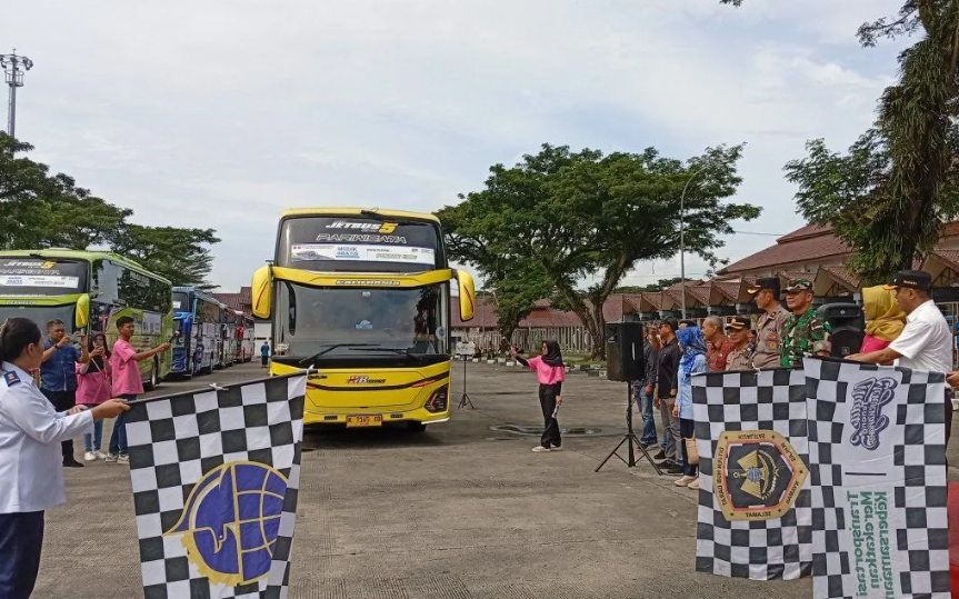 Pemkab Banyumas Siapkan Lima Bus untuk Mudik Gratis Lebaran 2026