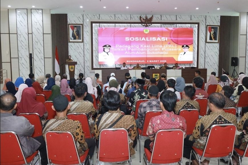 Tingkatkan Nilai Estetika, Pemkab Sukoharjo Bangun Pusat Jajanan Murah