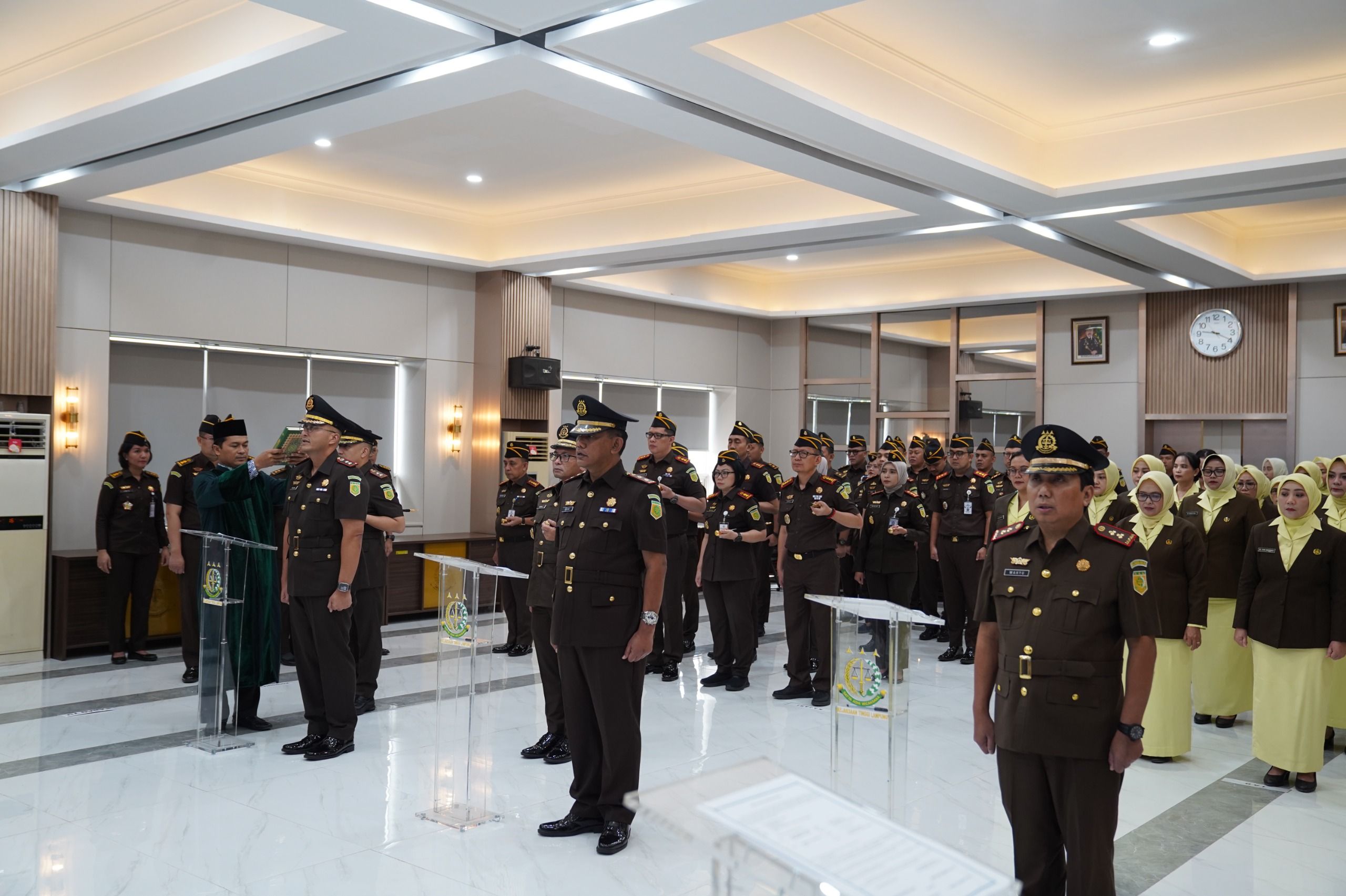 Tiga Kepala Kejari Baru di Lampung Dilantik, Ini Daftar Namanya