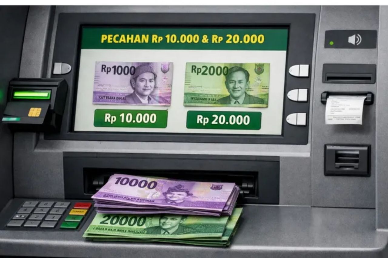 ATM Pecahan Rp20.000 di Kabupaten Pandeglang, Solusi Tarik Tunai Nominal Kecil