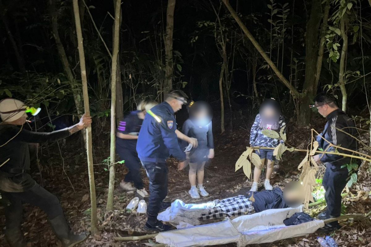 Maag, Polres Tomohon Evakuasi Pendaki Pingsan di Empung