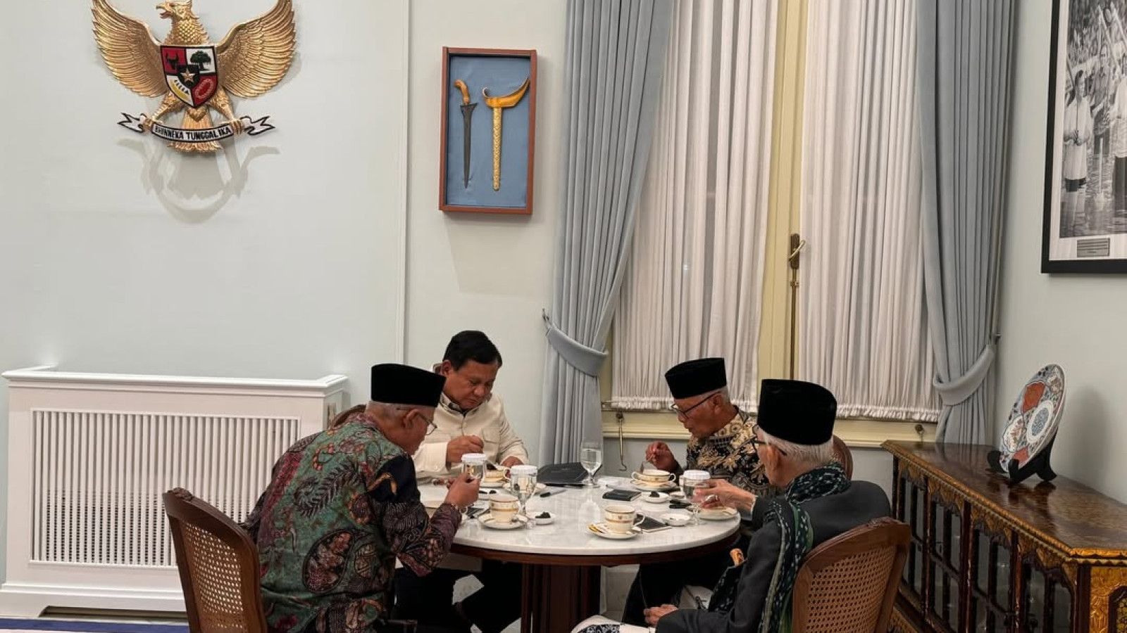 Presiden Prabowo Ajak Pimpinan Ormas Islam Berbuka Puasa di Istana