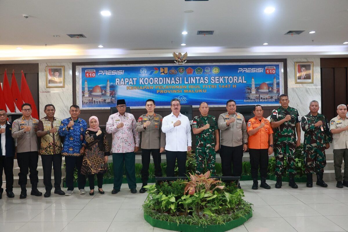 Gubernur Maluku Ikuti Rakor Operasi Ketupat Salawaku 2026, Pastikan Pengamanan Mudik Lebaran Optimal