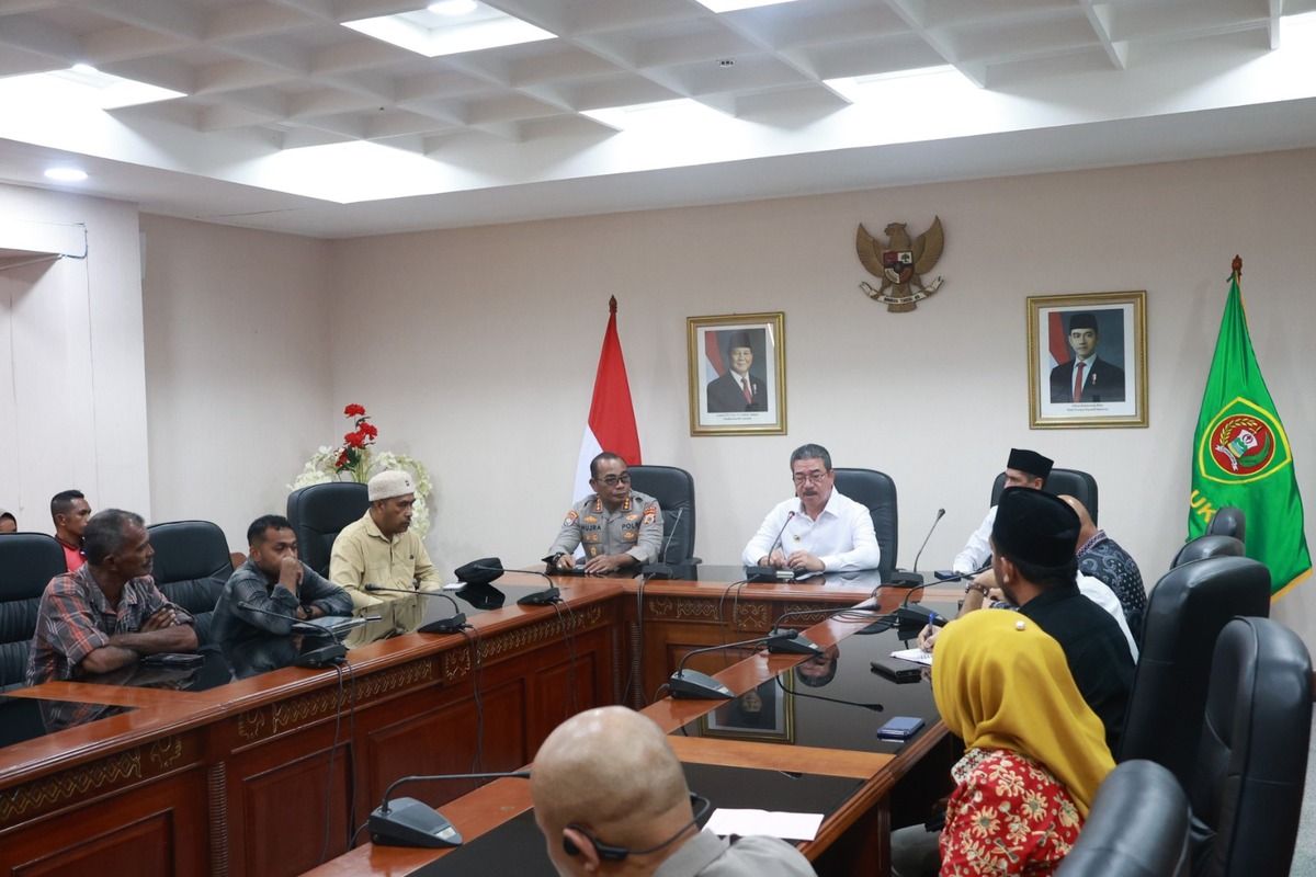 Gubernur Maluku Fasilitasi Dialog Perdamaian Hitu Meseng dan Morela