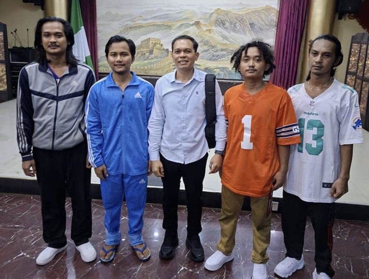 TNI Bebaskan 4 WNI yang Sempat Diculik Perompak di Perairan Gabon Afrika