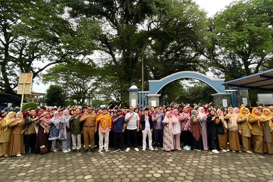 218 Mahasiswa UPI Kampus Sumedang Terjun Mengajar di 19 SD Situraja, Asah Pengalaman Mengabdi di Sekolah