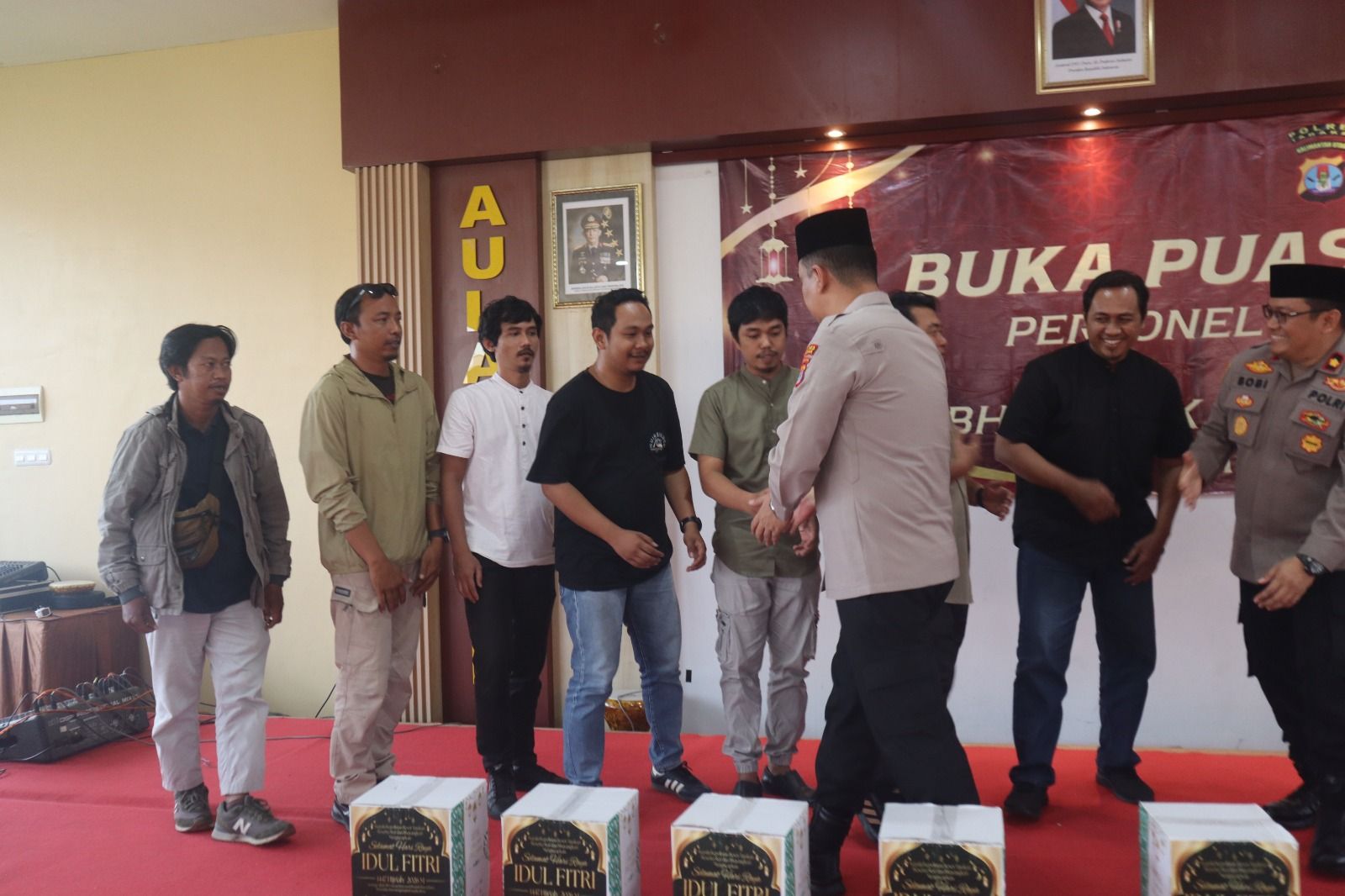 Ramadan Penuh Kebersamaan, Polres Tarakan Gelar Buka Puasa Bersama Personel dan Media