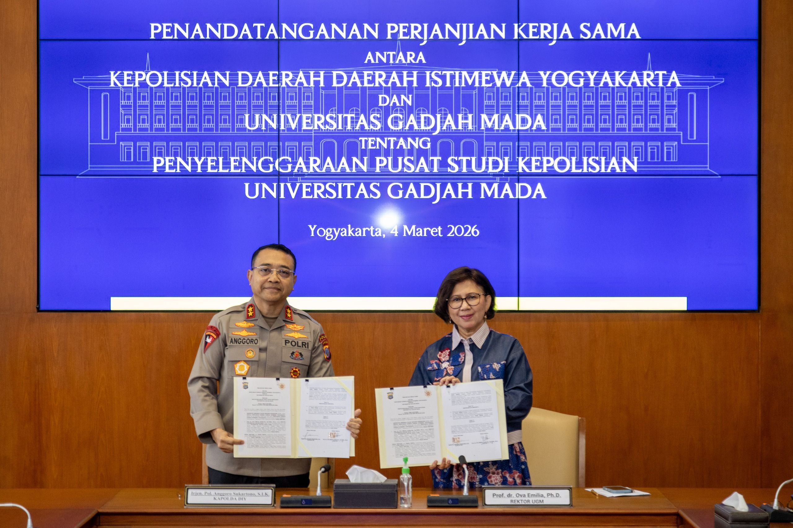 UGM Bakal Punya Pusat Studi Kepolisian, Kapan?