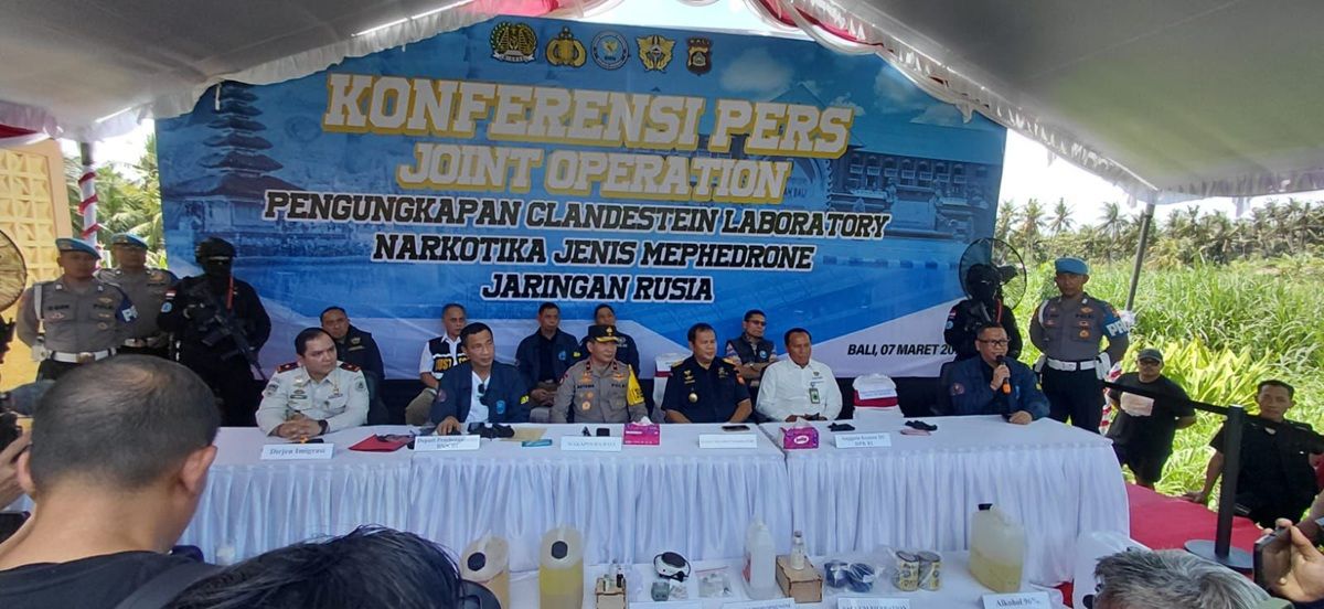 Lab Narkoba di Bali Berhasil Terbongkar, 2 WNA Rusia Ditangkap!