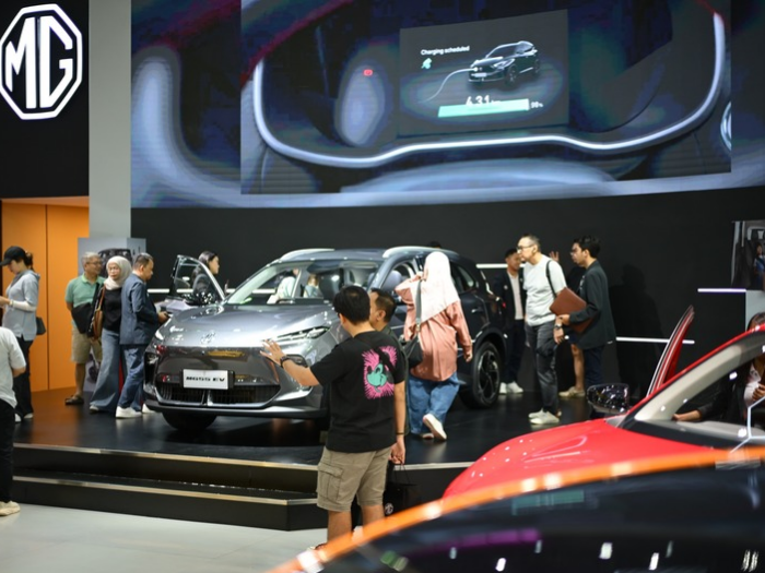 MG Catat 708 SPK di IIMS 2026, MGS5 EV Jadi Bintangnya