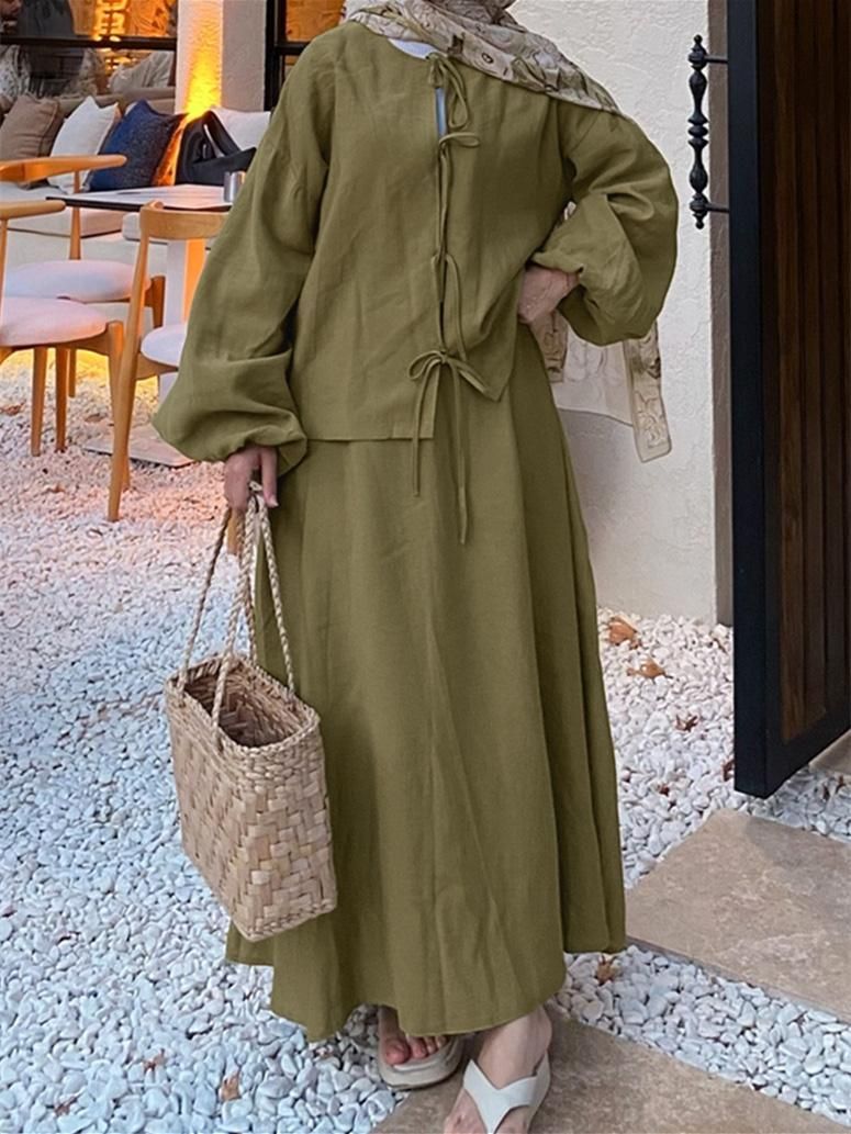 Tren Warna Baju Lebaran 2026: Pesona Sage Green dan Olive Modern yang Elegan