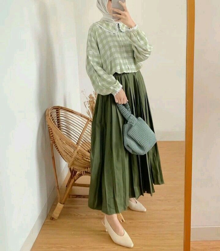 Tren Warna Baju Lebaran 2026: Pesona Sage Green dan Olive Modern yang Elegan