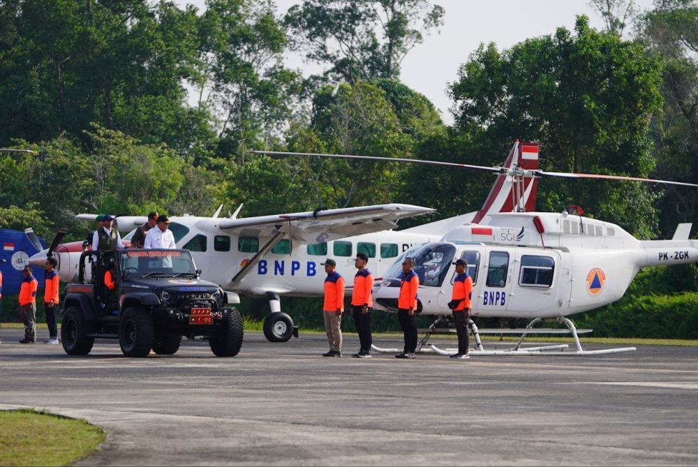 BNPB Kirim Dua Helikopter Patroli ke Riau, Perkuat Pengawasan Karhutla di 11 Daerah