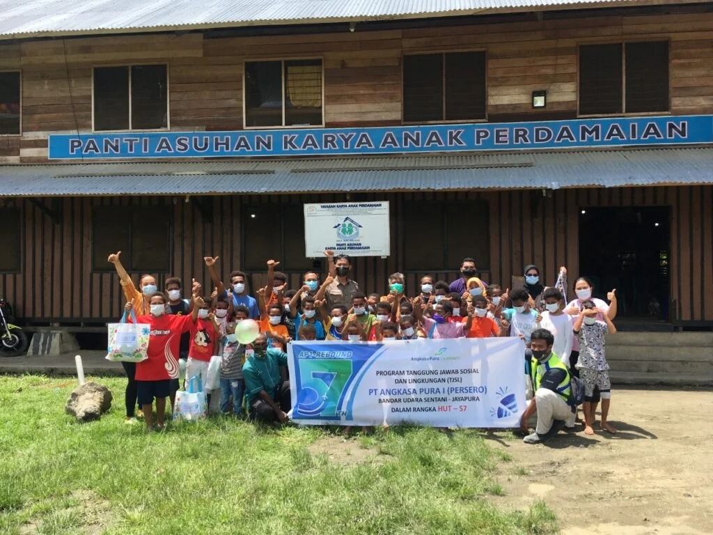 Panti Asuhan Karya Anak Perdamaian di Jayapura Bina Puluhan Anak Yatim Sejak 2013