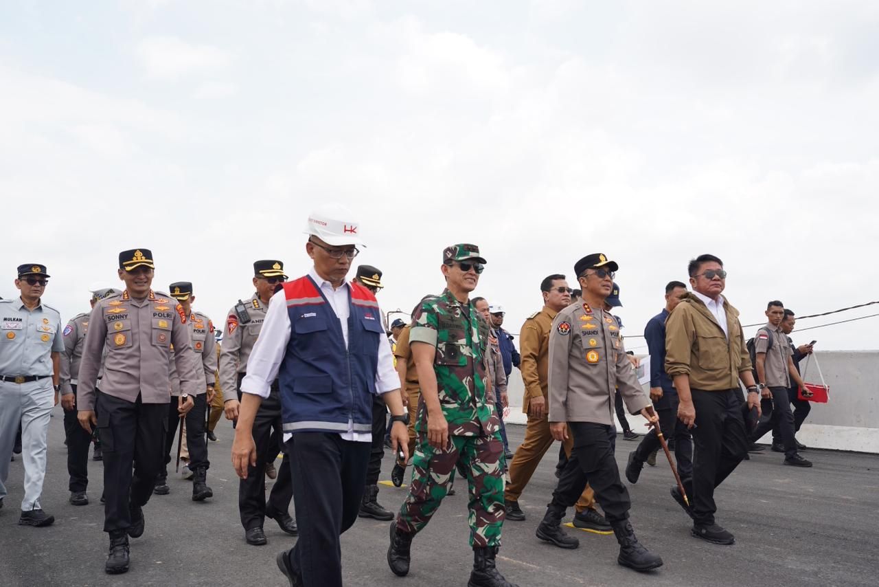 Gubernur Sumsel Tinjau Kesiapan Tol Palembang–Betung, Operasional Fungsional Mulai 13 Maret