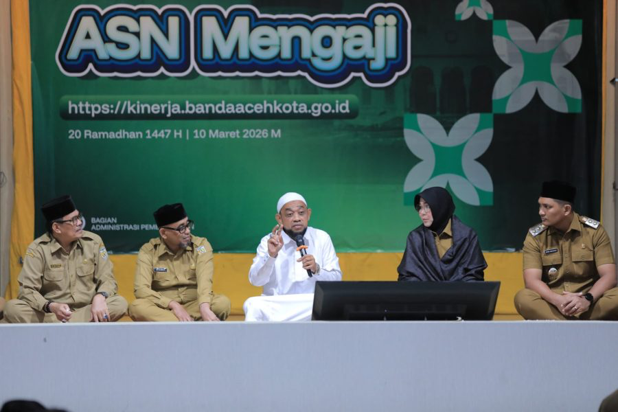 Pemko Banda Aceh Resmi Luncurkan Aplikasi ASN Mengaji Saat Dialog Ramadhan