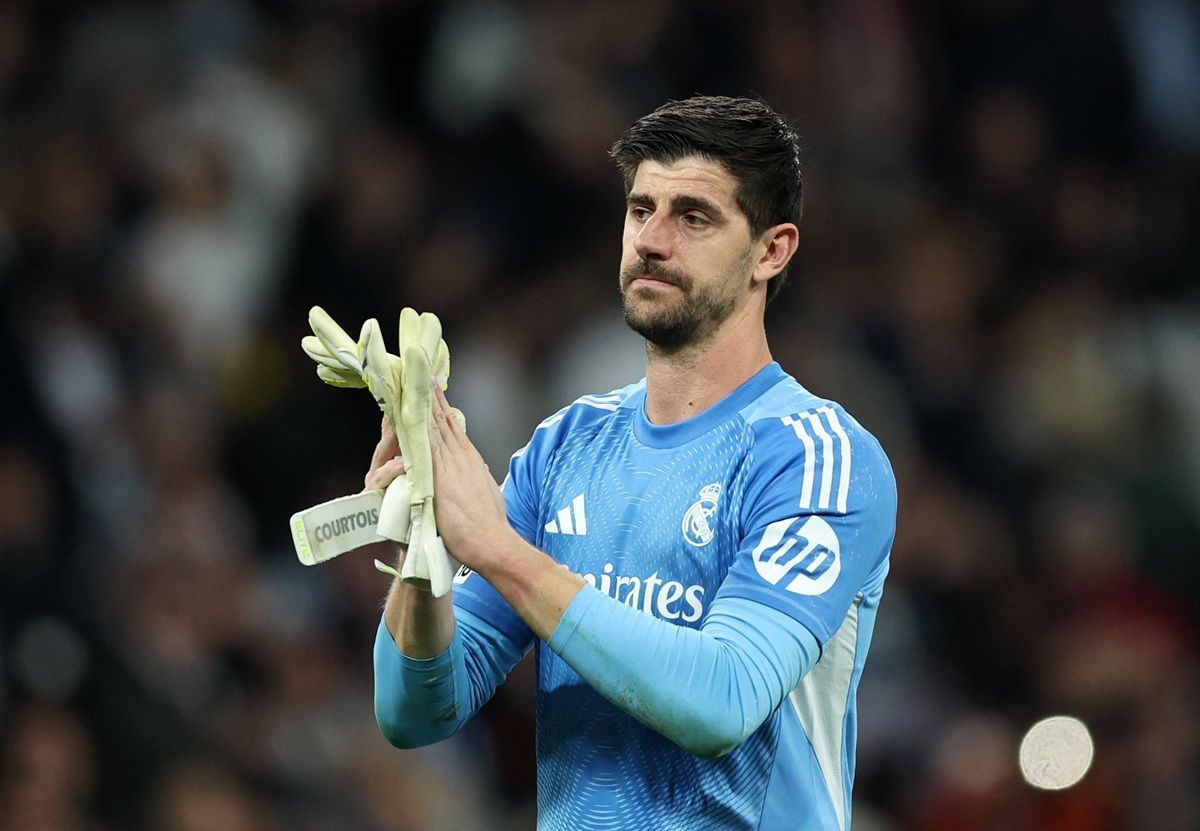 Courtois Rupanya Semangati Kiper Muda Tottenham usai Blundernya Lawan Atletico Madrid