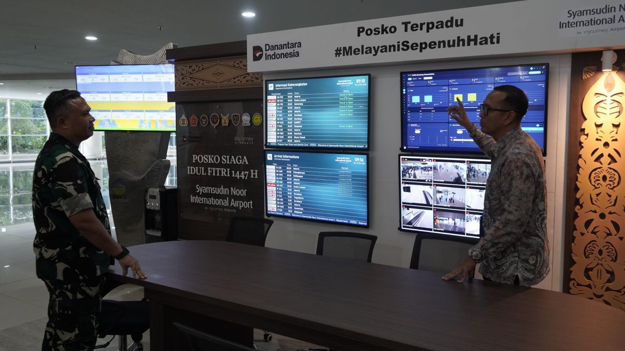 Mudik Lebaran 2026: Bandara Syamsudin Noor Siapkan Posko Terpadu & Prediksi Puncak Arus