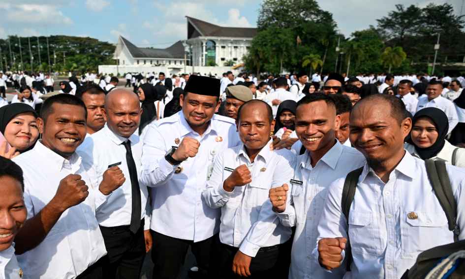 Guru PPPK Paruh Waktu dan GTT di Sumut Terima THR dari Pemprov