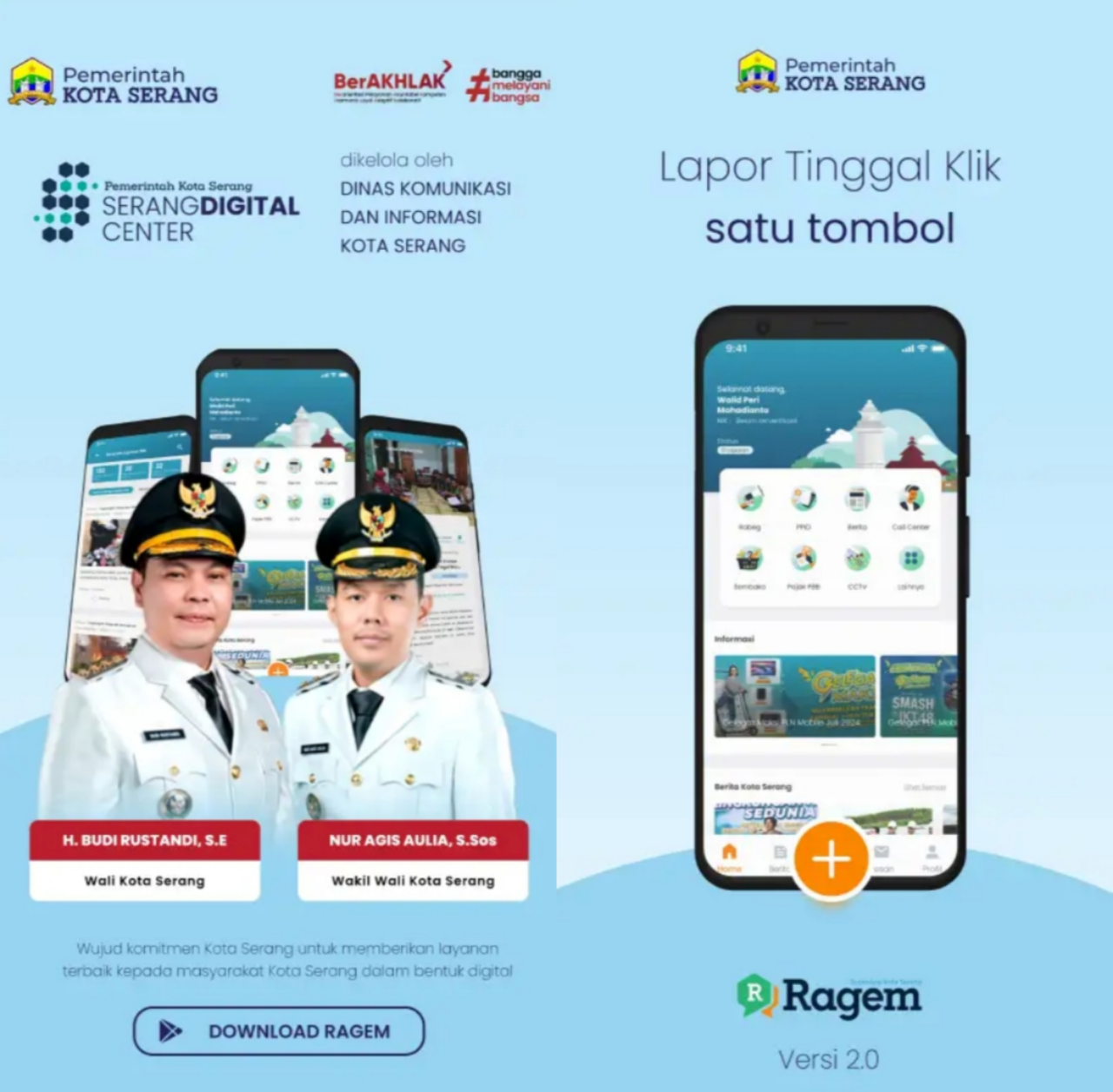 Aplikasi Aduan Milik Pemkot Serang RAGEM: Dikeluhkan, Aduan Masyarakat Tak Pernah Tuntas
