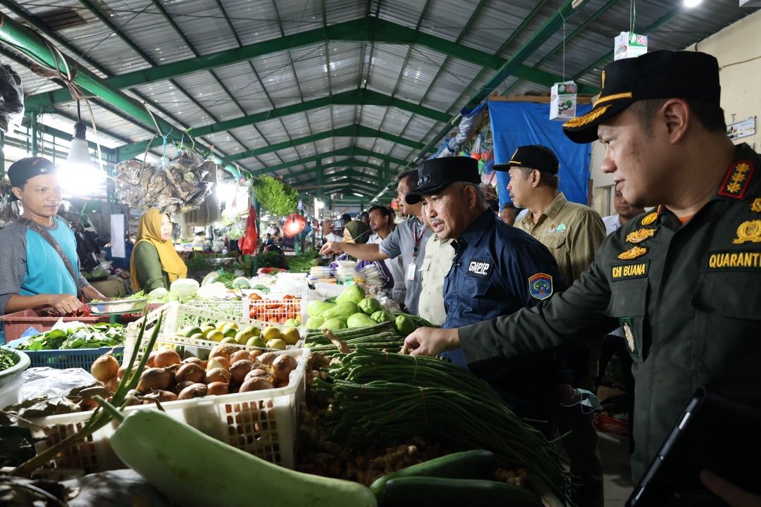 Sidak Pasar Jelang Lebaran, Wali Kota Tarakan Pastikan Harga Bapok Stabil