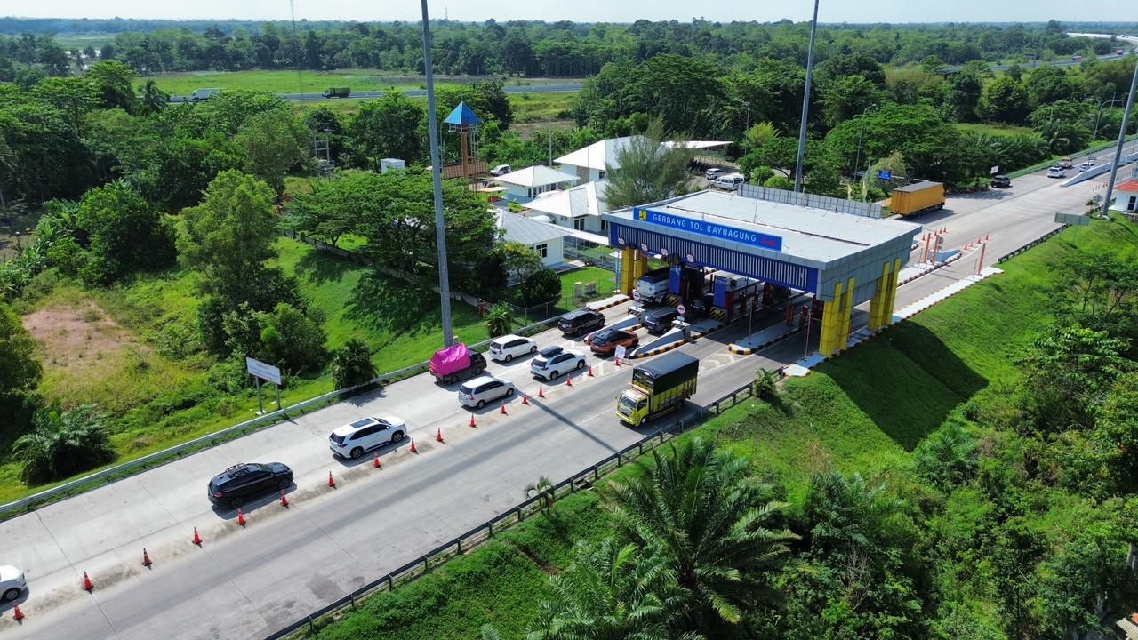 Pergerakan Mudik Mulai Meningkat, Tol Terpeka Lampung Catat 21.655 Kendaraan Melintas