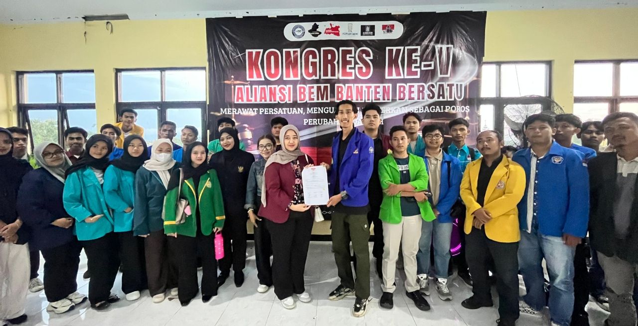 Hasil Kongres ke V BEM Banten Bersatu, Untirta Terpilih Sebagai Kordum Mahasiswa