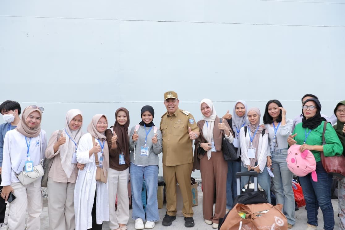Gubernur Hidayat Arsani Jemput Langsung Pemudik di Belinyu: Mudik Gratis Harus Terus Ada untuk Warga Babel