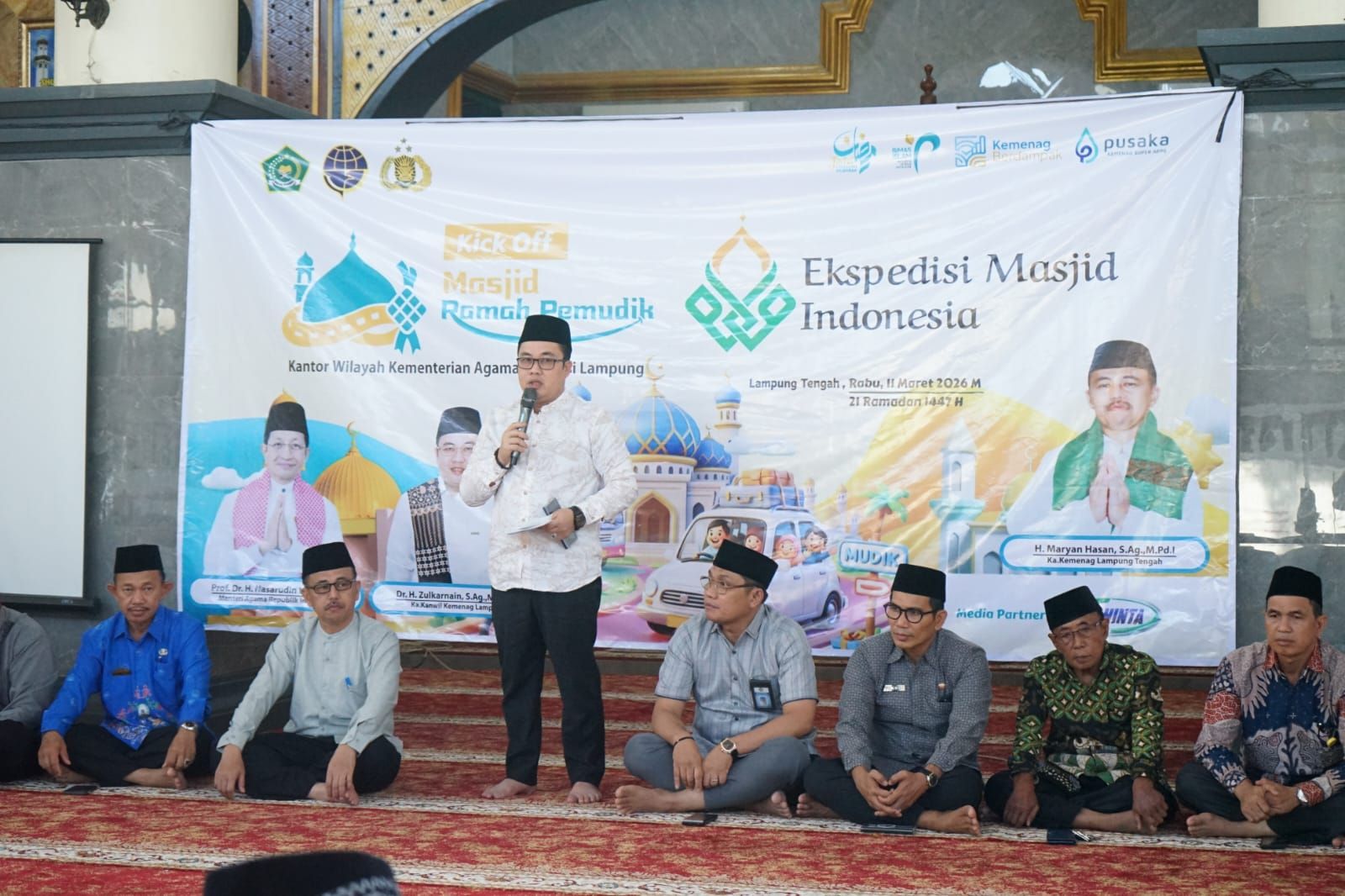 Kemenag Lampung Siapkan Masjid Ramah Pemudik di Jalan Lintas, Beroperasi 24 Jam