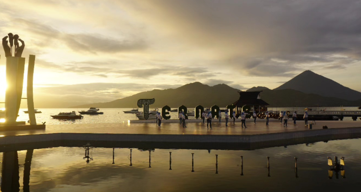 Spot Sunrise Ikonik di Ternate, Pesona Pagi dari Landmark Kota yang Memikat