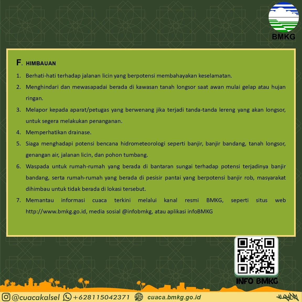 Waspada Cuaca Ekstrem Kalimantan Selatan 18-24 Maret 2026: Potensi Hujan Lebat dan Banjir Rob
