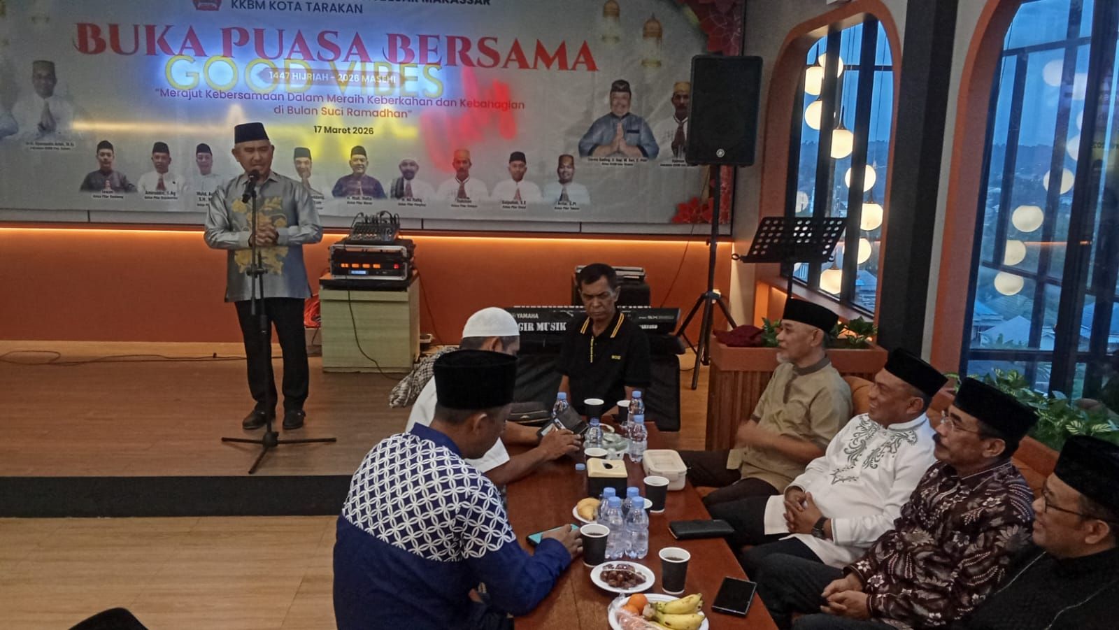 Wali Kota Tarakan Hadiri Buka Puasa Bersama KKBM, Semarakkan Kebersamaan Ramadan