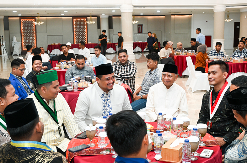Bukber Bareng Mahasiswa, Bobby Serukan Perang Melawan Narkoba