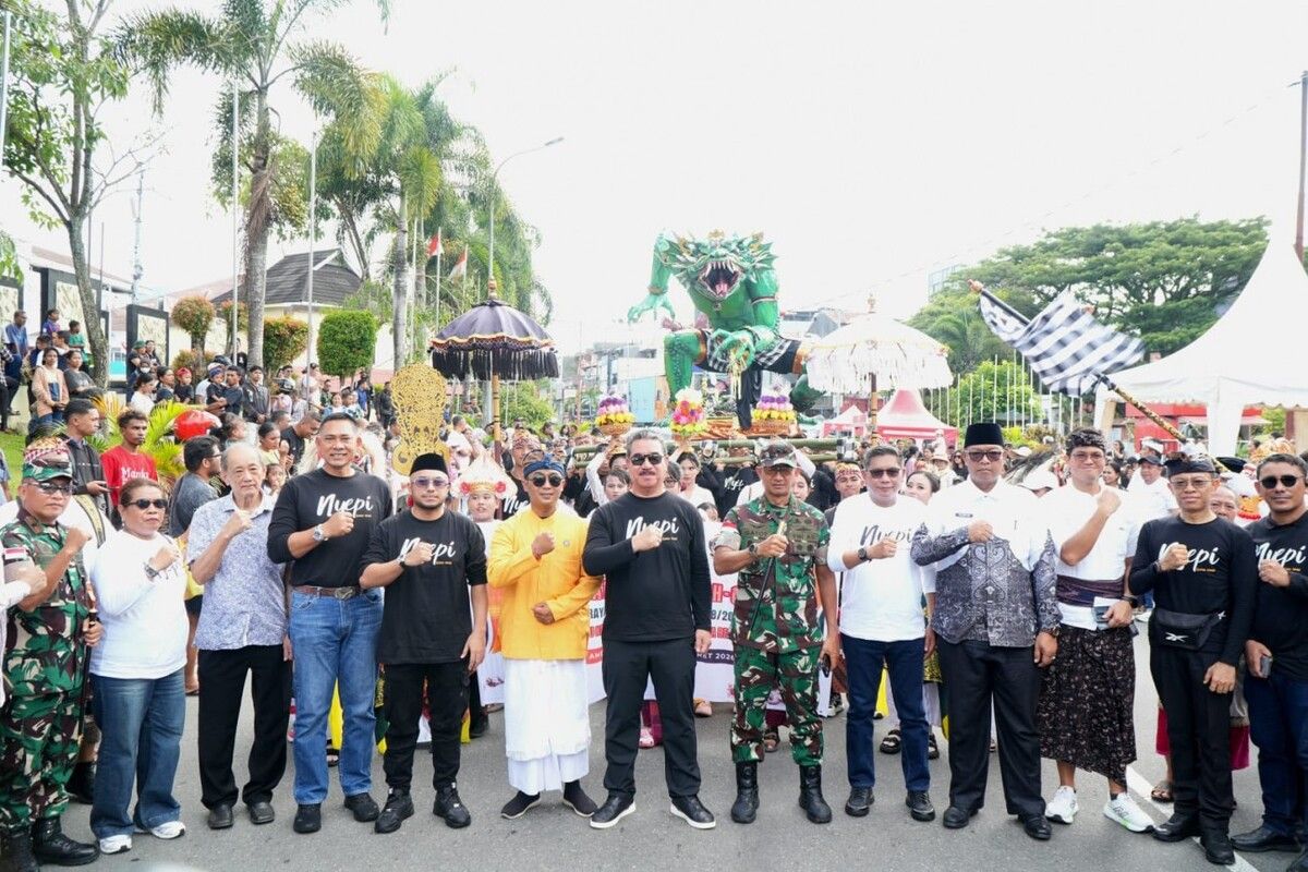 Pawai Ogoh-Ogoh di Ambon Perkuat Moderasi Beragama di Tengah Momentum Nyepi dan Idulfitri