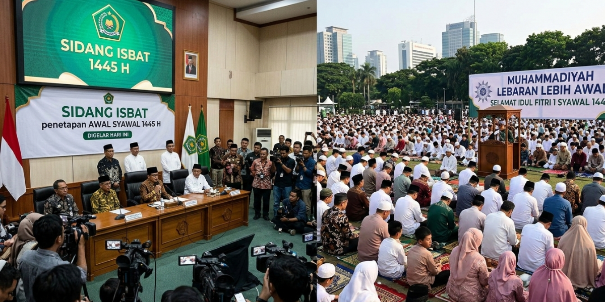 Pemerintah Gelar Sidang Isbat 19 Maret, Muhammadiyah Tetapkan Lebaran 20 Maret 2026