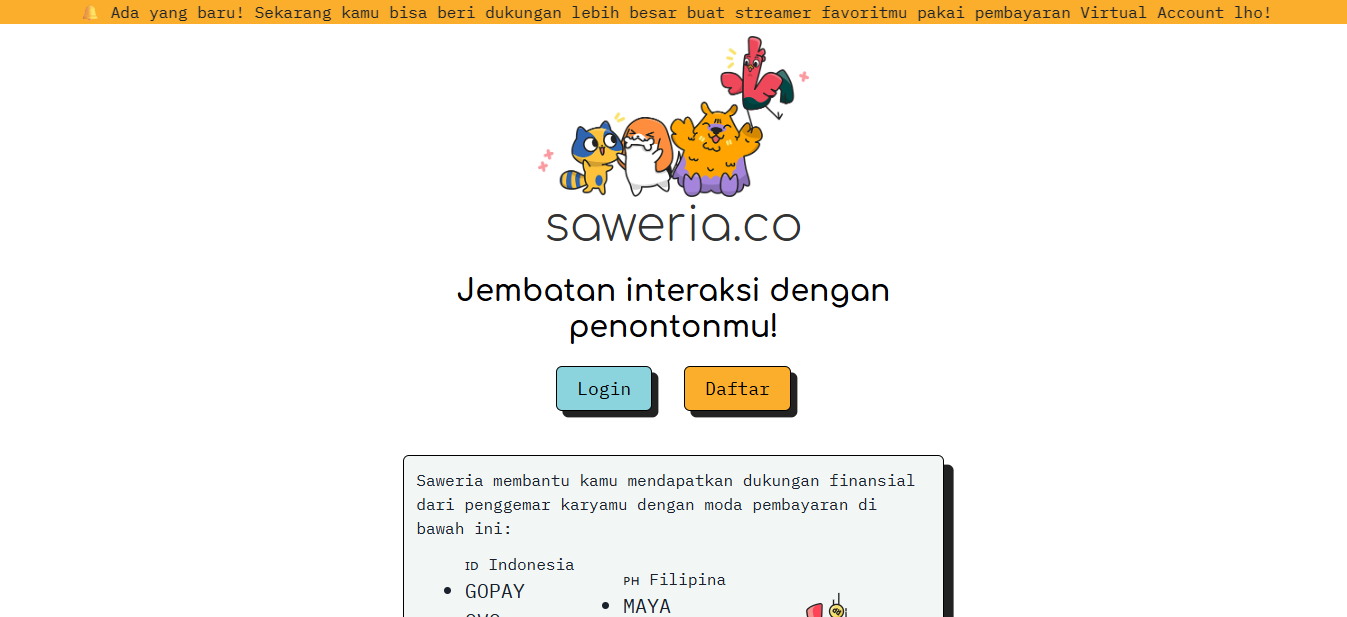 Mau Jadi Streamer? Kenali Saweria, Senjata Rahasia Kreator Lokal Biar Cepat Cuan!