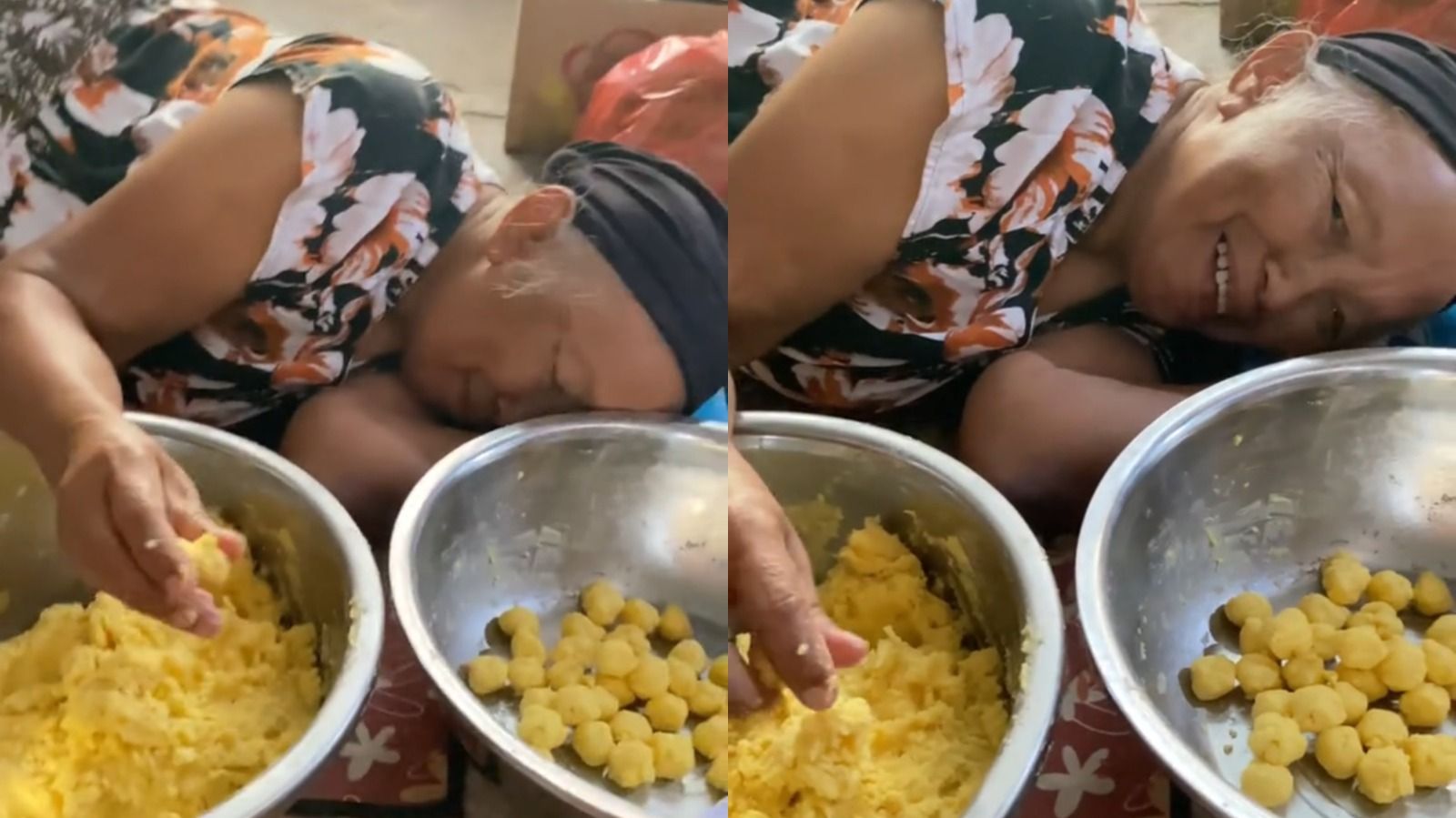Nenek Ini Viral Gegara Bikin Nastar dalam Kondisi Terkapar