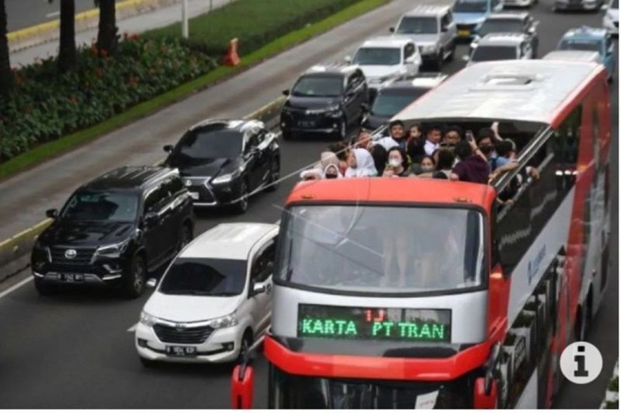 Bus Atap Terbuka Transjakarta Siap Manjakan Warga Ibu Kota untuk Nikmati Lebaran!
