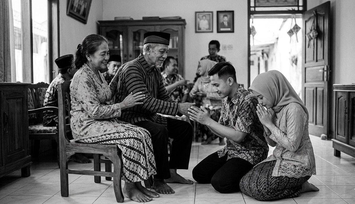 Ternyata Ini Awal Tradisi Sungkem saat Hari Idul Fitri, Benarkh Hanya Ada di Indonesia?