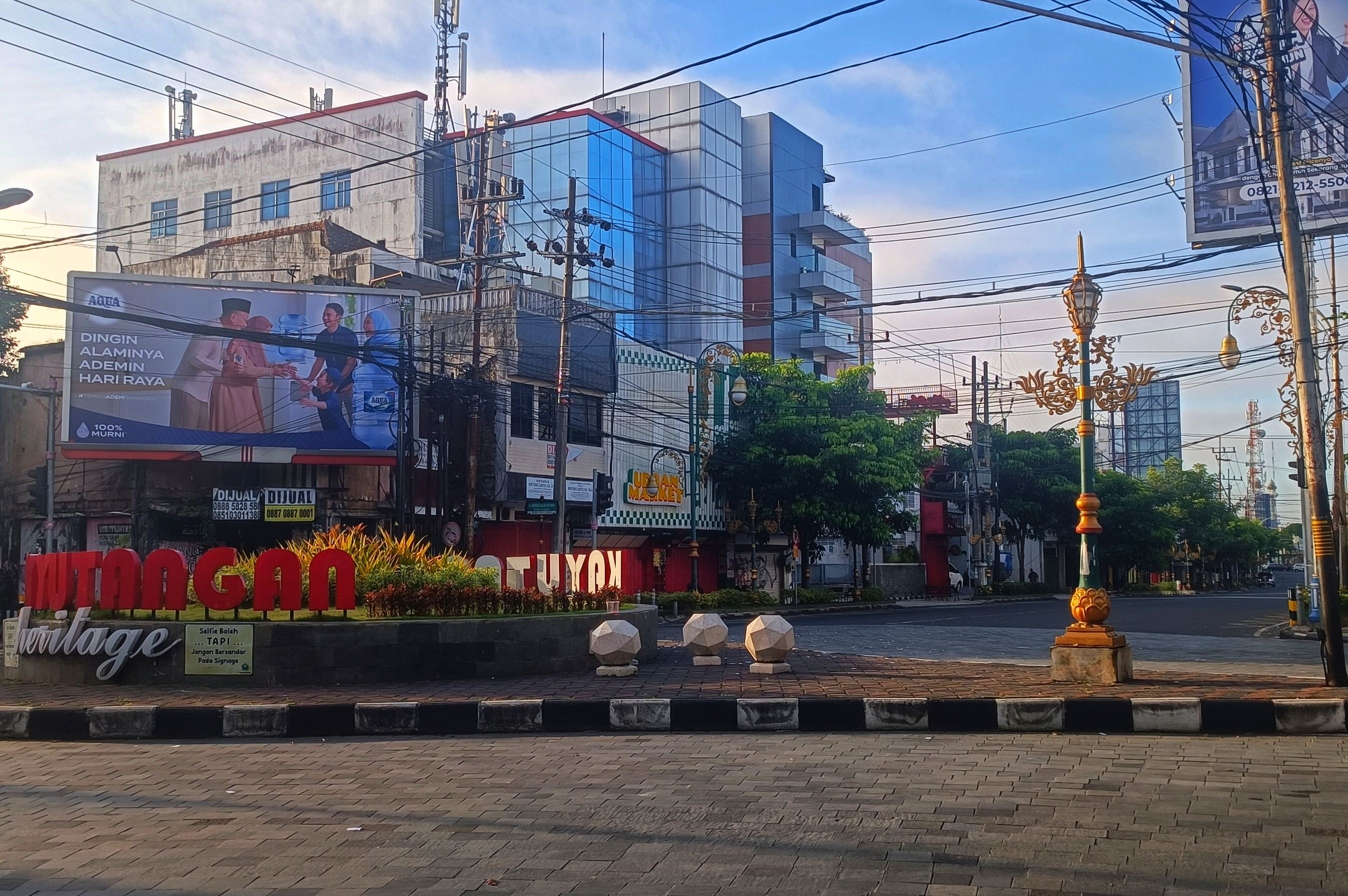 Lebaran Hari Pertama, Kayutangan yang Tak Pernah Tidur Tiba-Tiba Sepi