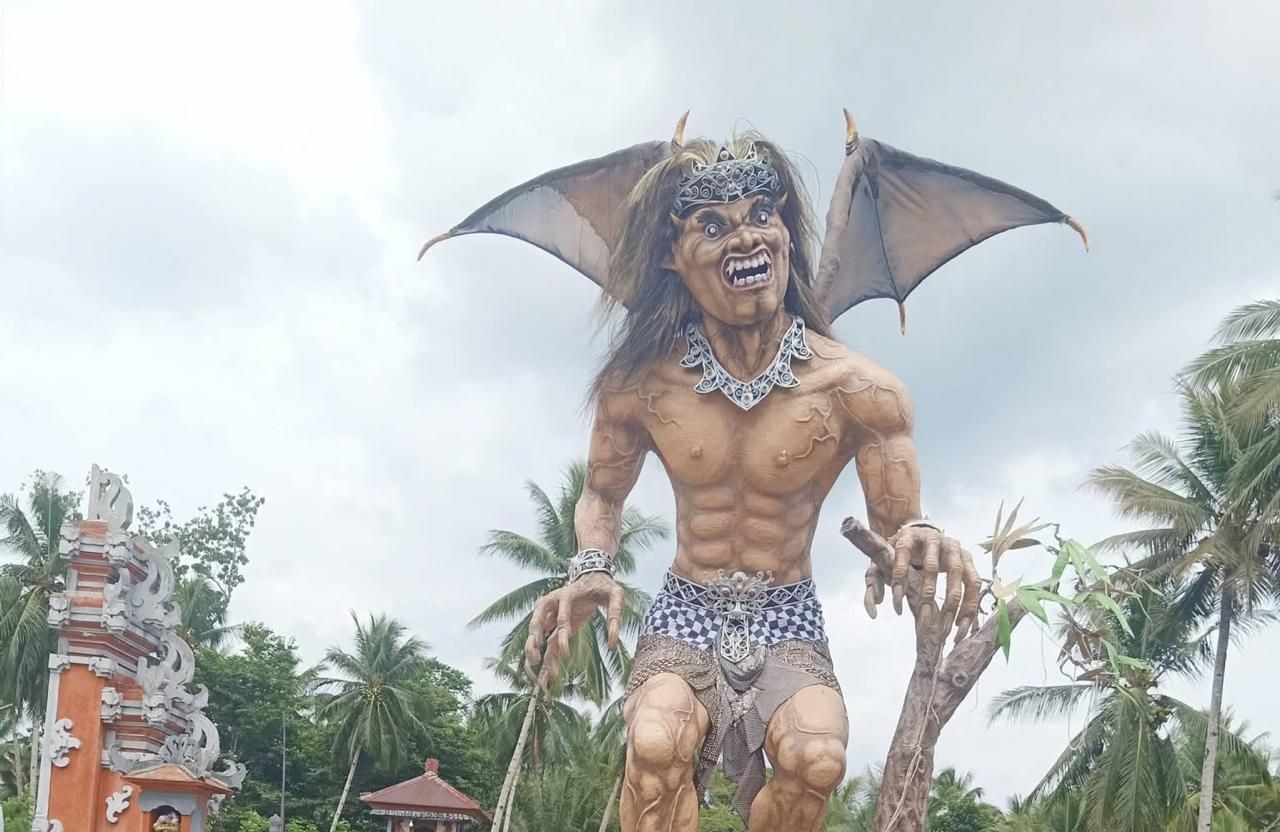 Potret Pertunjukan Ogoh-Ogoh di Sulawesi Tenggara, Tradisi Nyepi yang Penuh Makna