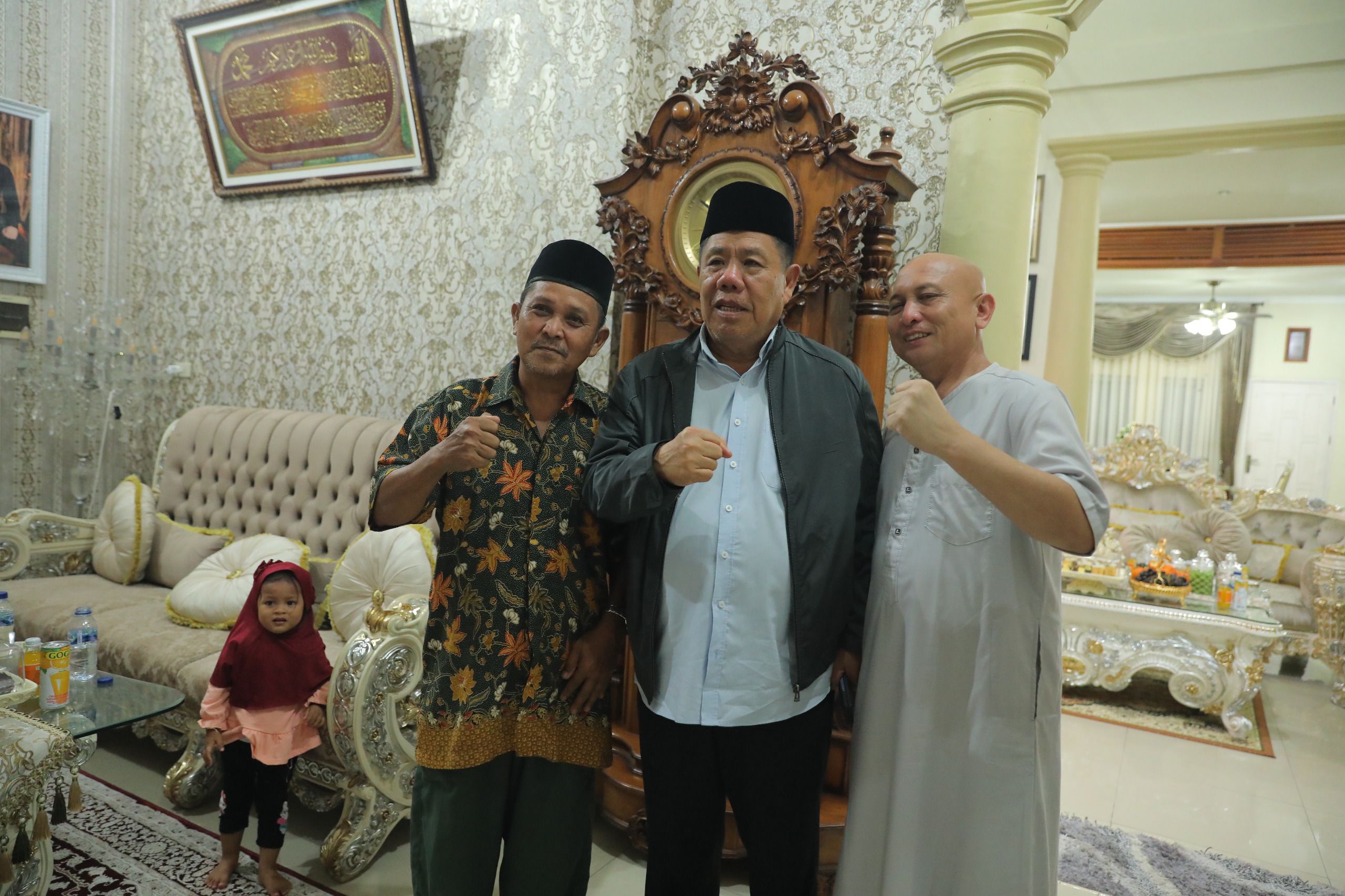 Perkuat Sinergitas, Gubernur Babel Sambangi Kediaman Bupati Bangka Tengah dan Ketua DPRD Babel di Momen Idul Fitri